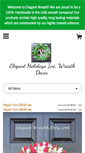 Mobile Screenshot of elegantwreaths.com